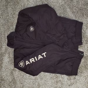 Ariat Men's Brown Team Logo Insulated jacket size Small NEW WITHOUT TAGS